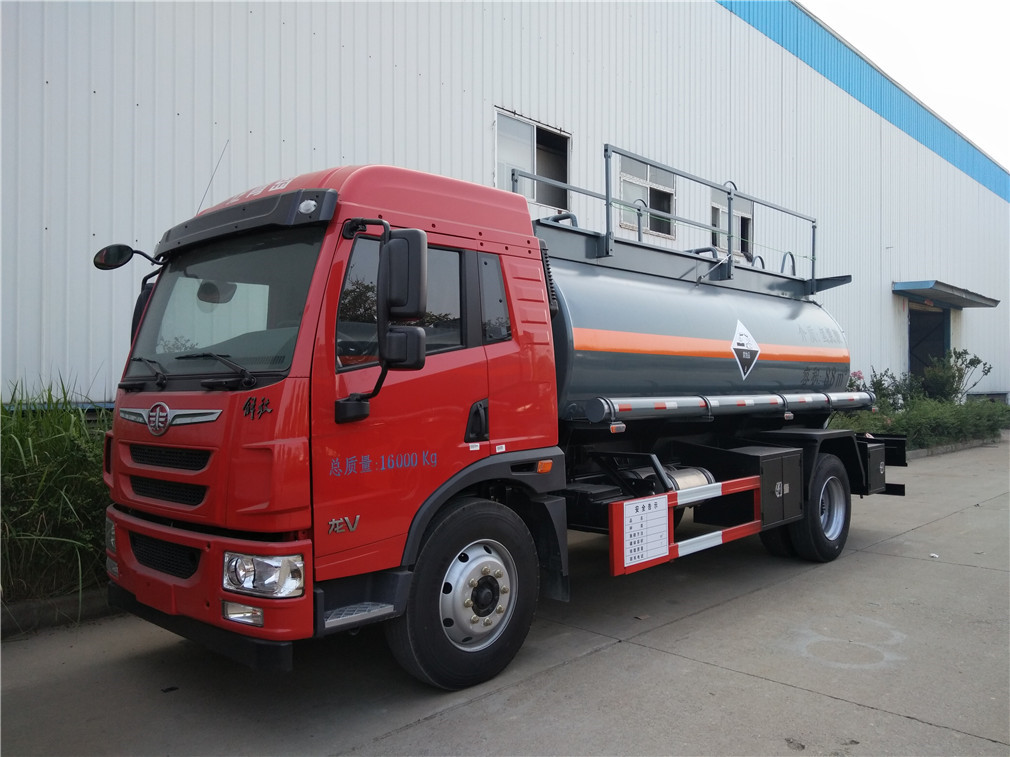 解放龍V【10立方】易燃腐蝕品罐式運輸車