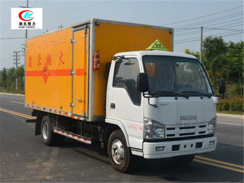 慶鈴4.2米易燃氣體廂式運輸車【二類 藍牌】