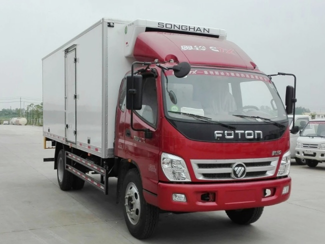 (廂長5.1米)福田奧鈴冷藏車
