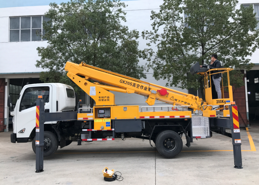 (12-22米)江鈴單排·伸縮臂高空車