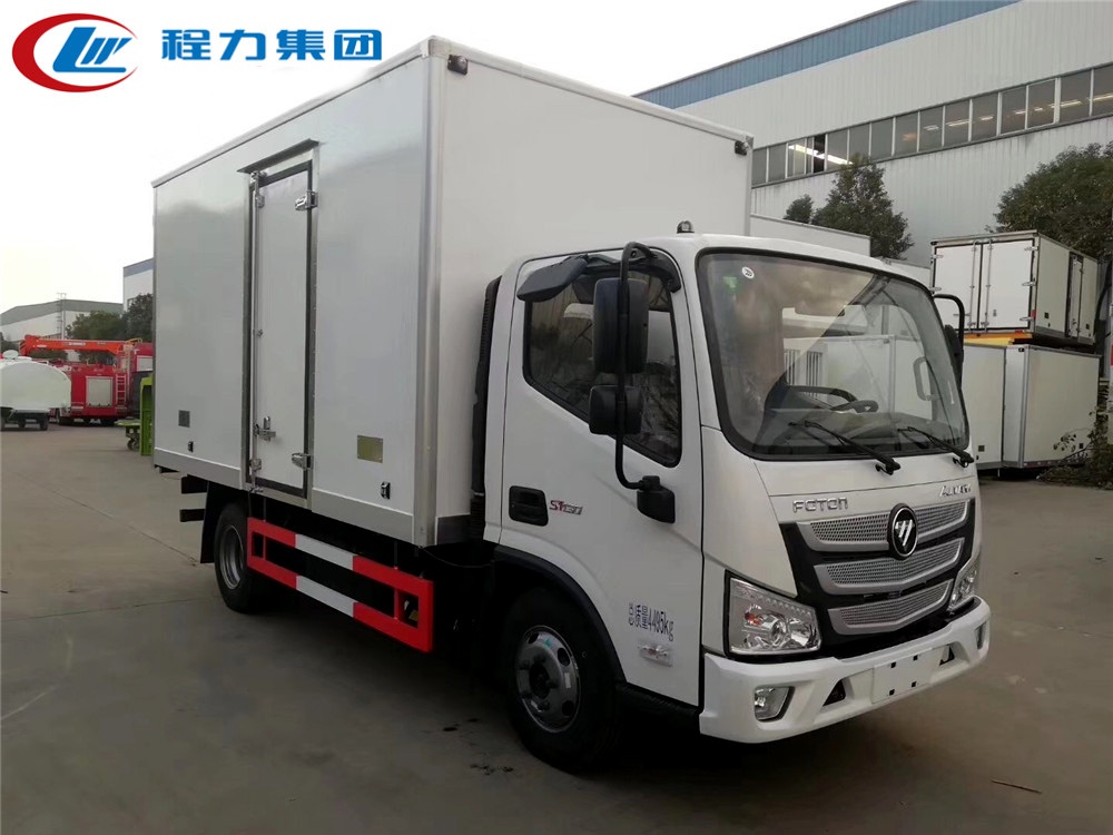 國(guó)六·福田歐馬可S3(廂長(zhǎng)4.1米)冷藏車(chē)