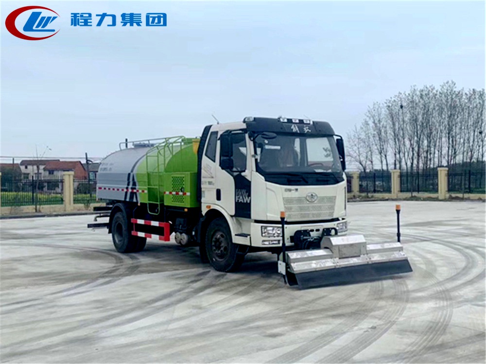 國六【8立方】解放J6 路面清洗車