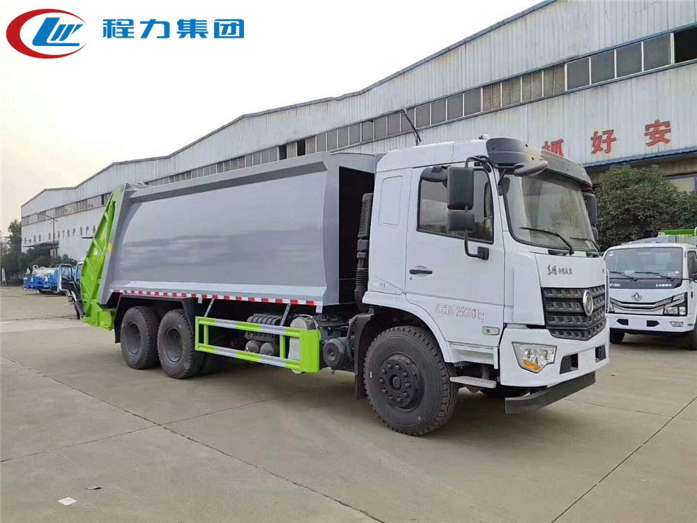 國(guó)六【18立方】東風(fēng)專底后雙橋 壓縮垃圾車